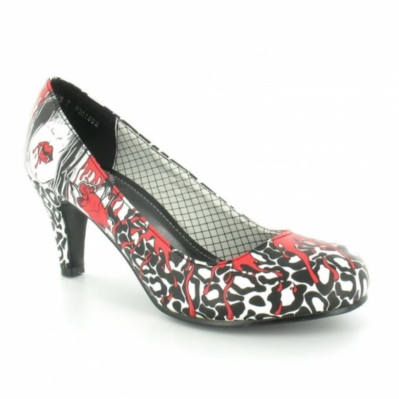 ISO/TRADE T.U.K. Vampire Gothic Heels Size 8 - Picture 2 of 2